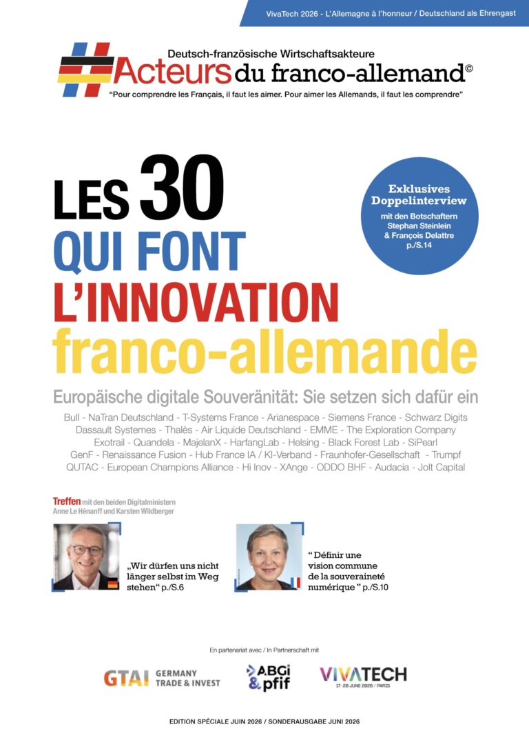 Couverture édition spéciale VivaTech - l'Allemagne à l'honneur - Couverture édition spéciale VivaTech - l'Allemagne à l'honneur